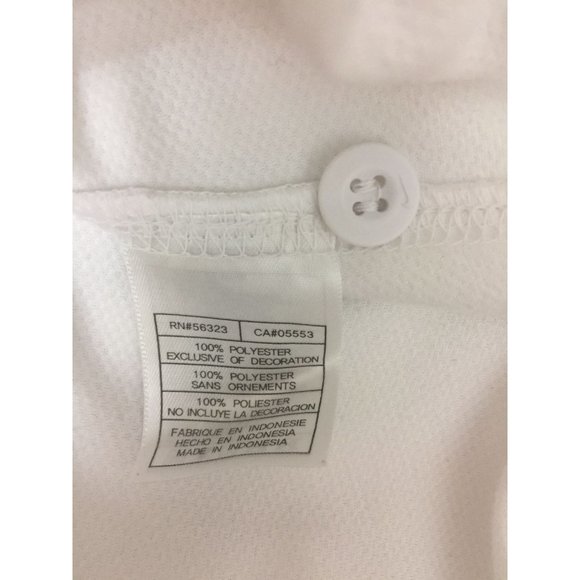 Nike Jersey Size M Beavers White Nike Fit Dry Short Sleeves Button Down - Picture 11 of 14